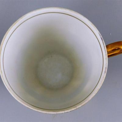 100 Lot of 4 Cups and Saucier with Stands - Sterling China Japan/ UCAG China