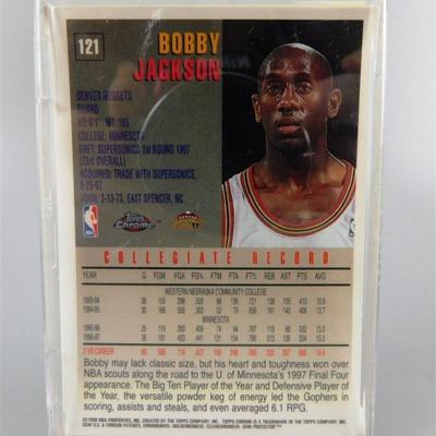 110 TOPPS Chrome Basketball Cards 1998