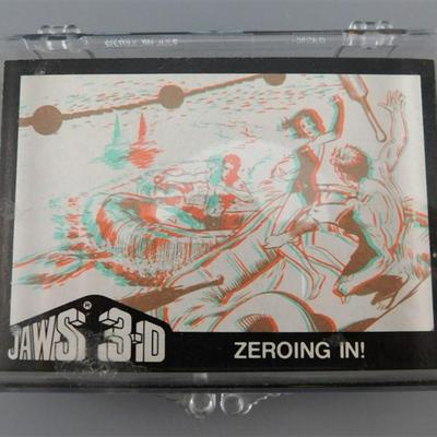 111 JAWS 3D 1983 MCA Theatrical Trading Cards- Complete Set 1-44