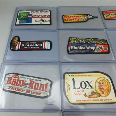 112 Lot of 10 Vintage Topps Wacky Package Stickers