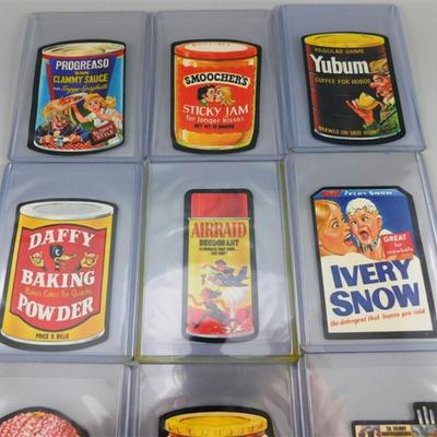 113 Lot of 10 Vintage Topps Wacky Package Stickers