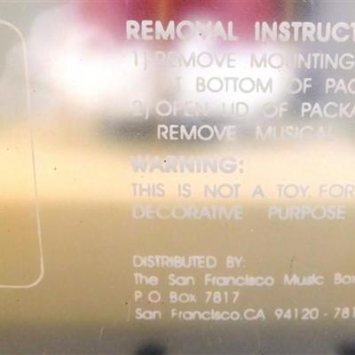 114 The San Francisco Music Box Company Wind Up Nutcracker 10 inches