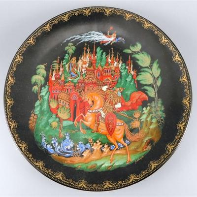 119 Lot of 5 Asian Style Plates 7-9 inches