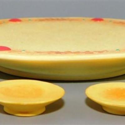 120 Ensco Precious Moments 1999 Mini Tea Set- Fall Theme 5 in plate