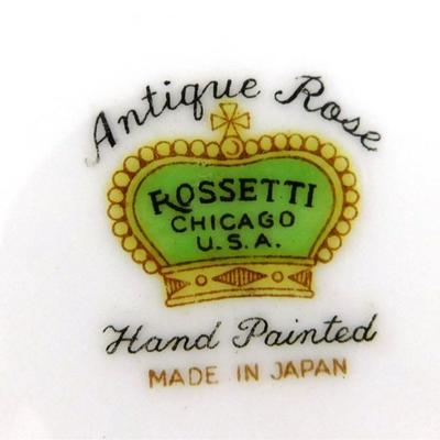 128 Lot of Cups and Saucers with Stands - Rossetti Antique Rose / Royal Grafton