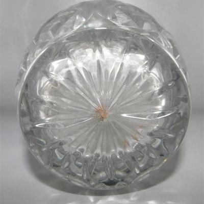 133 Large Crystal 24% Lead Vase 5 x 8