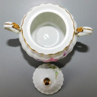 134 Lot of 5- Cream and Sugar with Floral Design Made in Japen 3 1/2 x 4- Arnart Decorative Pitcher 5 in - Serenity Prayer Precious...