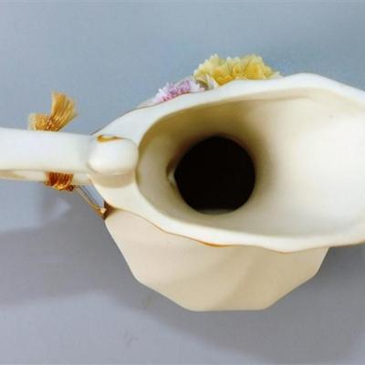 134 Lot of 5- Cream and Sugar with Floral Design Made in Japen 3 1/2 x 4- Arnart Decorative Pitcher 5 in - Serenity Prayer Precious...