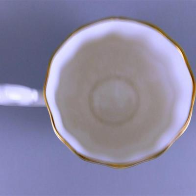 140 Lot of 4 Cups and Saucers with Stands- Royal Dover Made in England /Made In China/ Alpine
