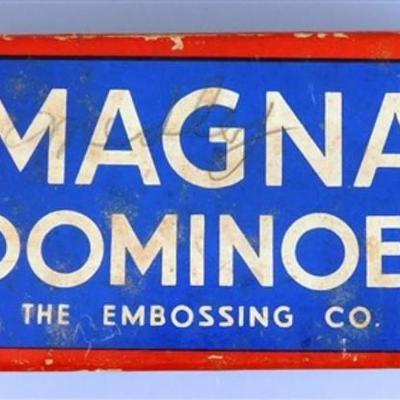 144 Lot of 2 Dominos Sets- Magna The Embossing Co./ Crown The Embossing Co.