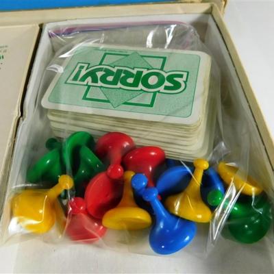 152 Sorry Parker Brother's Board Game 1992 20 x 10