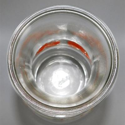 156 Vintage Glass Juice Jug #2 on Bottom 9 x 5