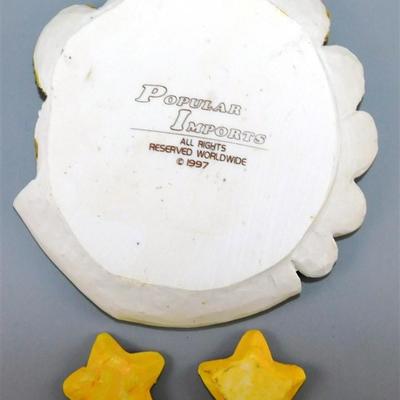 159 Popular Imports 1997 Mini Tea Set- Stars AND Bears 5IN Plate