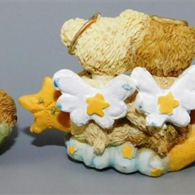 159 Popular Imports 1997 Mini Tea Set- Stars AND Bears 5IN Plate