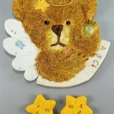 159 Popular Imports 1997 Mini Tea Set- Stars AND Bears 5IN Plate
