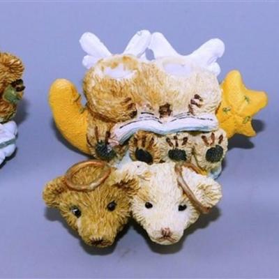159 Popular Imports 1997 Mini Tea Set- Stars AND Bears 5IN Plate