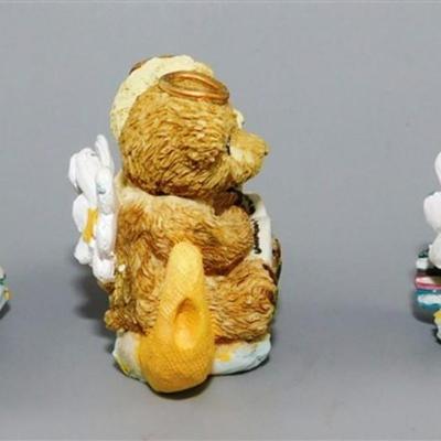 159 Popular Imports 1997 Mini Tea Set- Stars AND Bears 5IN Plate