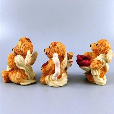 160 Popular Imports 1997 Mini Tea Set - Valentines and Bears 5 1/2 Plate