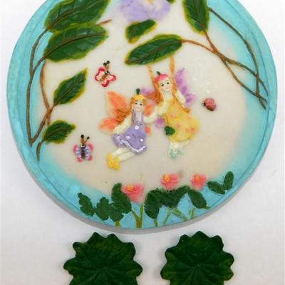 165 Mini Fairy Plastic Tea set 5 inches