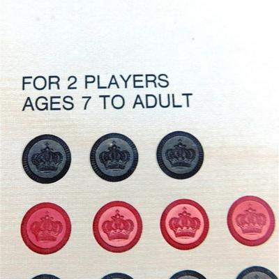 166 Lot of 2 Vintage Games- Pavilion Dominos 1994 / Whitman Checkers 1974