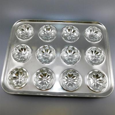 169 Lot of 4 Muffin Pans- Wilton/Ekco 12-14 inches