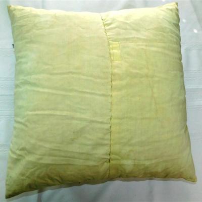 177 Cream Boho Style Pillow 17 x17