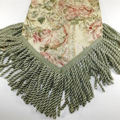 181 Brown Sugar Designs Table Scarf Floral Design 57 x 12