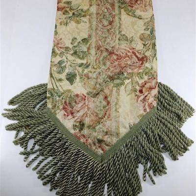 181 Brown Sugar Designs Table Scarf Floral Design 57 x 12