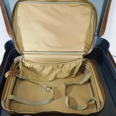 182 American Tourister 2 Suitcase Set 1986 - Large 29 1/2 x 22 x 9 1/2 - Small 21 1/2 x 14 x 7 ~ normal wear ~ scuffs/nicks