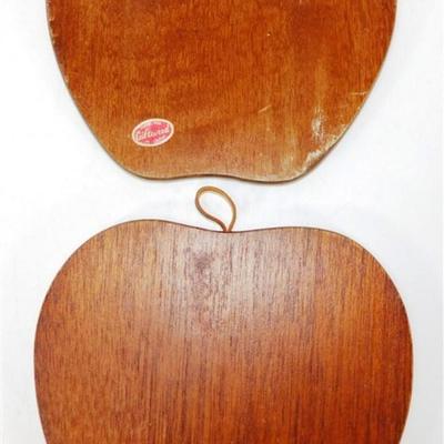 195 10 1/2 Small Wooden Dough Bowl - 7 x 14 Lot of 2 Plaid Coffee Shadow Box Style Pictures- 15" Wooden Sculpture of Lily Pads and...