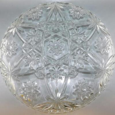196 Lot of 5 - Pyrex 9-10 inches / Apple Pie 1983 Royal China 11 inches / Glass Platter 13 1/2