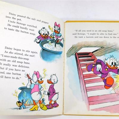 Lot of 5 Children's Books- Walt Disney & Scholastic - Breer Rabbit & His Friends 1973 ~ How Big is Big 1964 ~ The Magic...