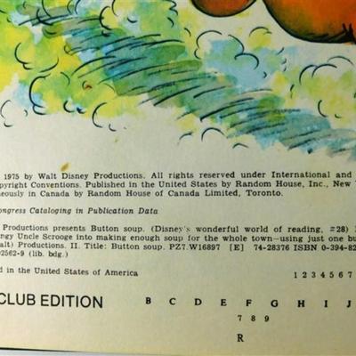 Lot of 5 Children's Books- Walt Disney & Scholastic - Breer Rabbit & His Friends 1973 ~ How Big is Big 1964 ~ The Magic...