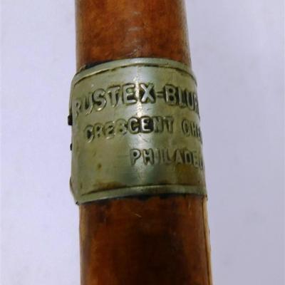 206 Wooden Walkin g Stick Rustex-Blurex-Rusteze Cresset Chemical Corp. Philadelphia , Pa. A. Biagioli 33 1/2