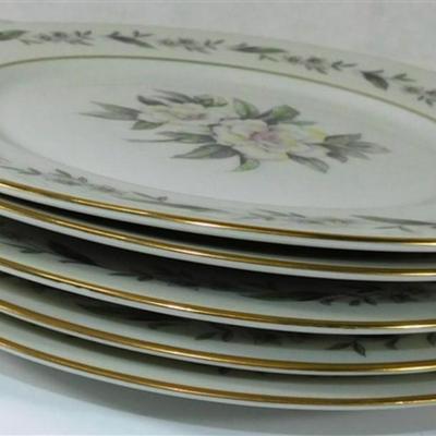 209 B23 of 20 Royal Jackson China Floral Design with Gold Trim