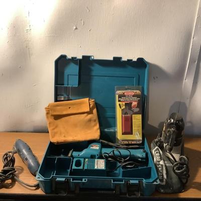 W 1326 Makita, Dremel, Craftsman Tool Lot