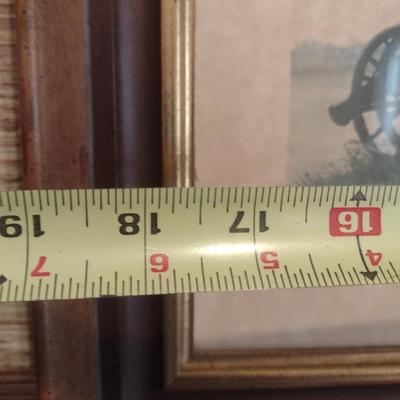 Framed Flags of the Confederacy Print