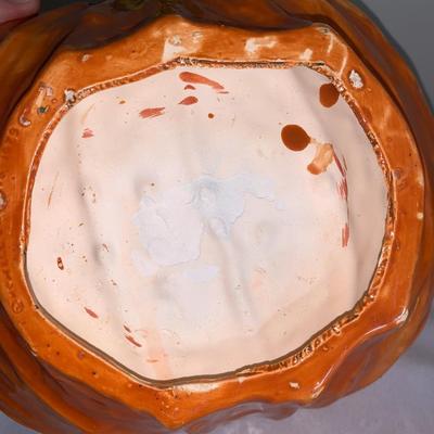 Ceramic pumpkin