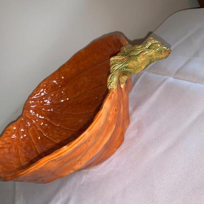 Ceramic pumpkin