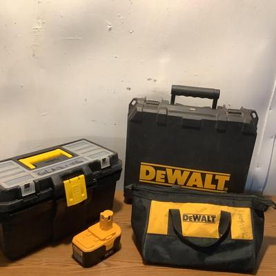 W1337 Dewalt Case Accessory Lot