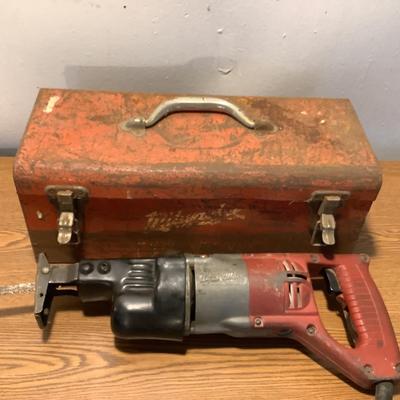 W1338 Vintage Milwaukee Heavy Duty Sawzall