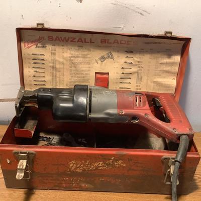 W1338 Vintage Milwaukee Heavy Duty Sawzall