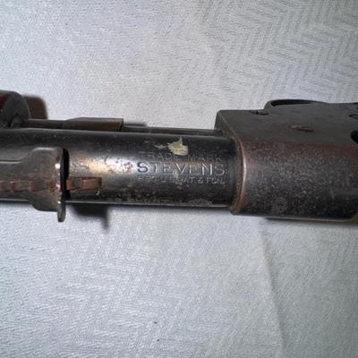 1178 Vintage Short-Long 22 Rifle by Stevens Pump Rifle