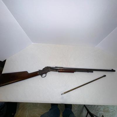 1178 Vintage Short-Long 22 Rifle by Stevens Pump Rifle