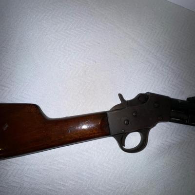 1178 Vintage Short-Long 22 Rifle by Stevens Pump Rifle