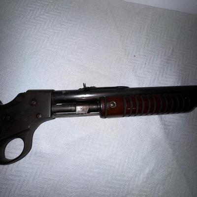 1178 Vintage Short-Long 22 Rifle by Stevens Pump Rifle