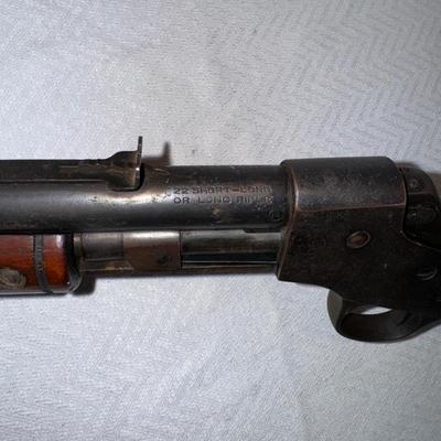 1178 Vintage Short-Long 22 Rifle by Stevens Pump Rifle