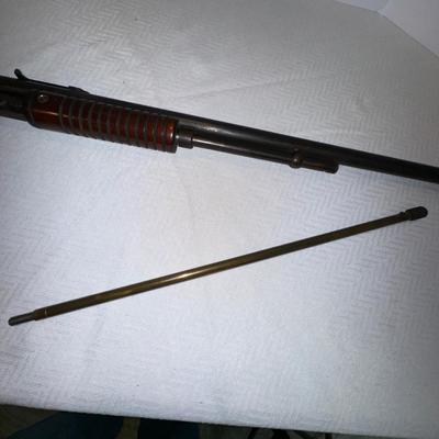 1178 Vintage Short-Long 22 Rifle by Stevens Pump Rifle