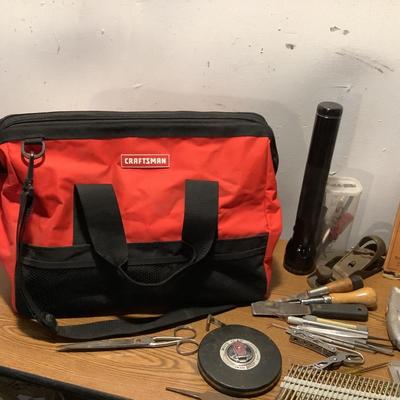 W1396 Craftsman Tool Bag & Tools