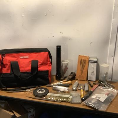 W1396 Craftsman Tool Bag & Tools